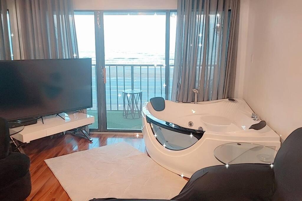 Bello Condominio Con Vista Al Mar, Jacuzzi Interno Galveston Exterior foto